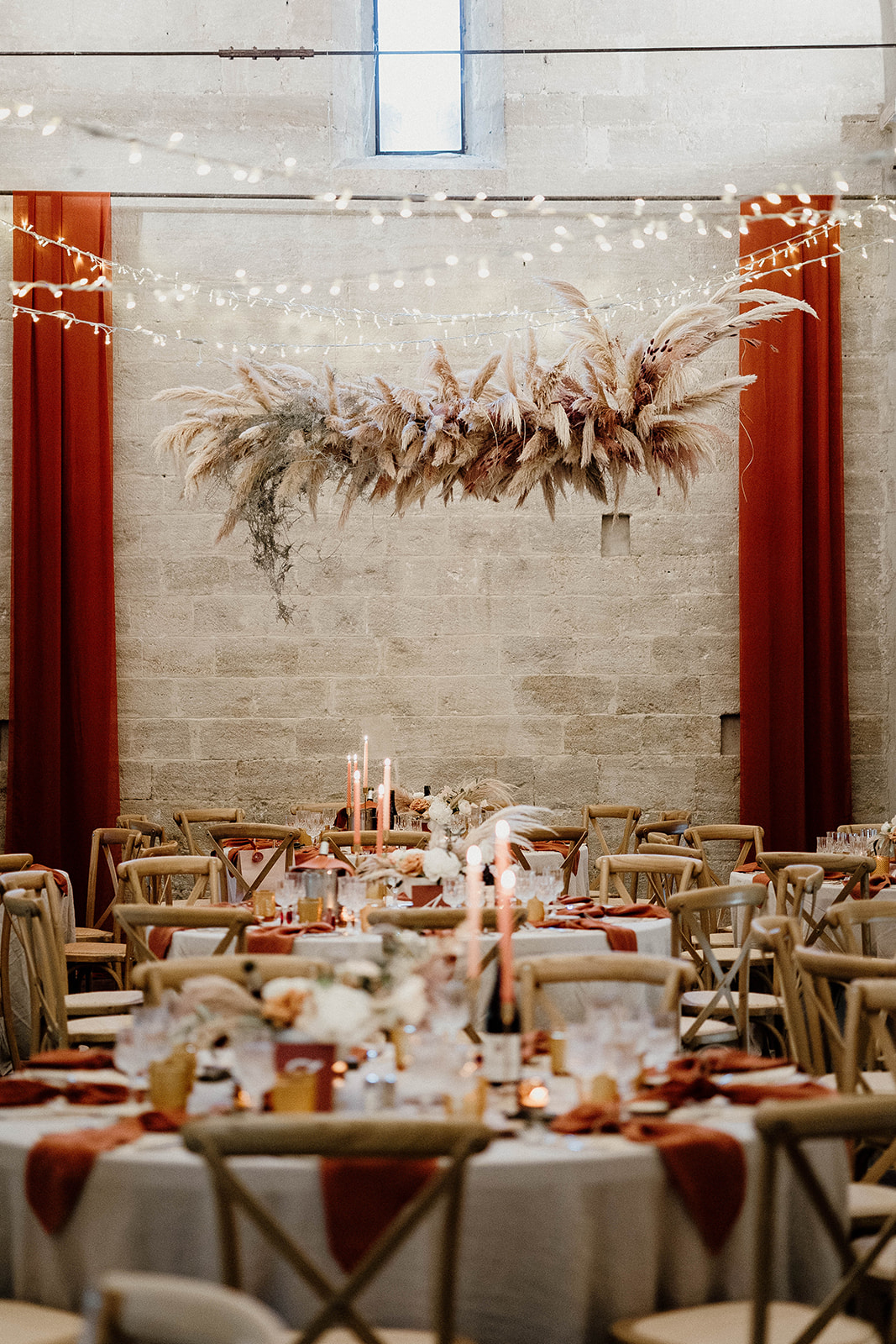 MARIAGE — Atelier Prairies  Decoration plafond mariage, Deco plafond  mariage, Table mariage bohème chic